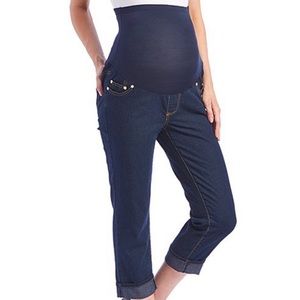 Times 2 Overbelly Capri Jeans